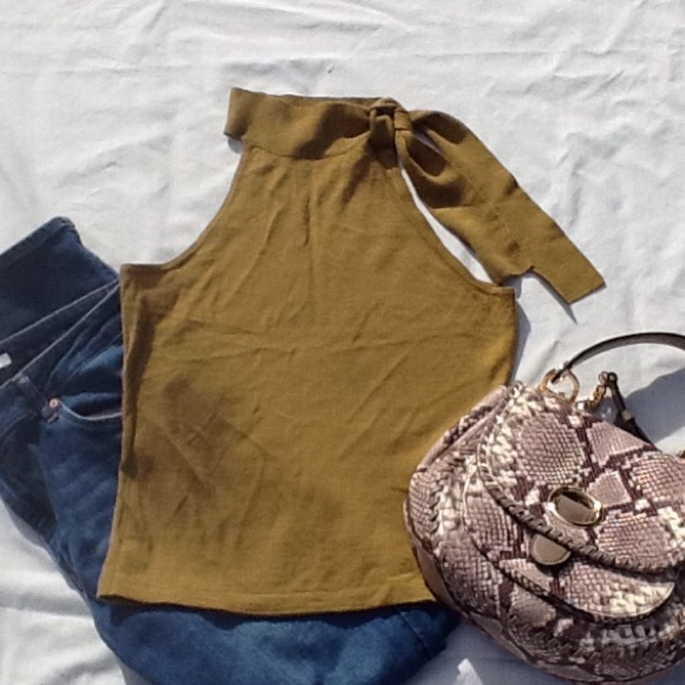 Be do wool blend knit top